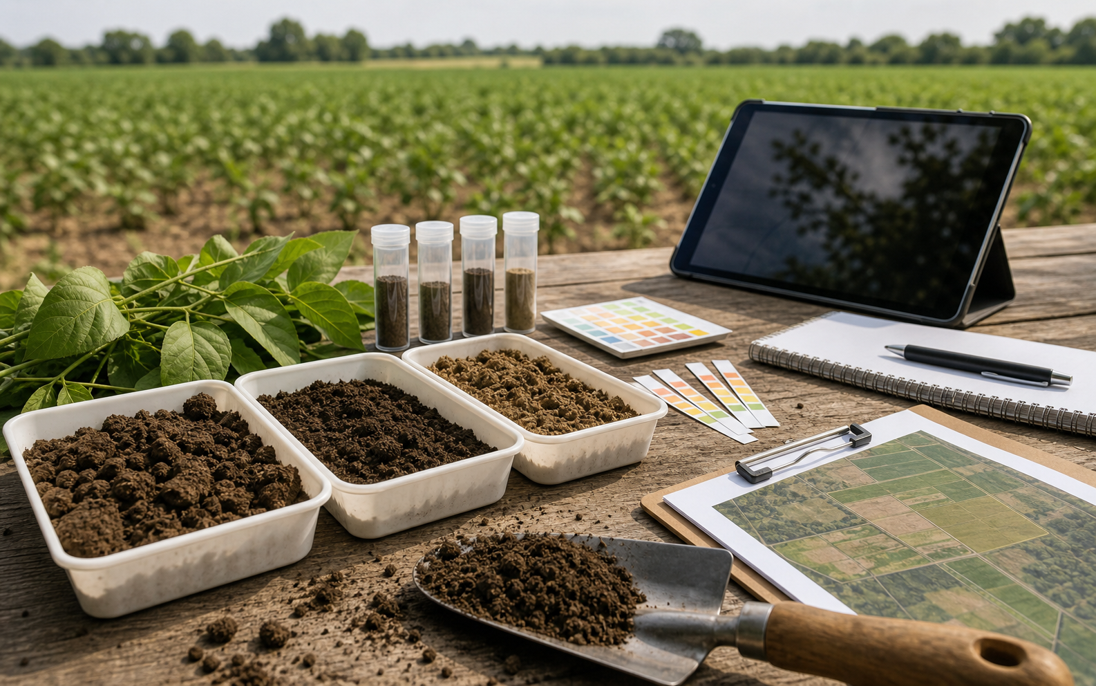 Doradztwo agronomiczne i analiza wyników gleby